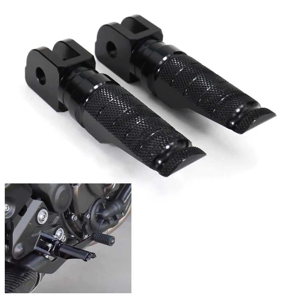 Motorcycle Front Footrests Foot Pegs Fit For Suzuki GSR600 GSXR600 GSXR 750 GSXR1000 GSXS125 GSX-S1000 SV650 Katana DL650 Vstrom