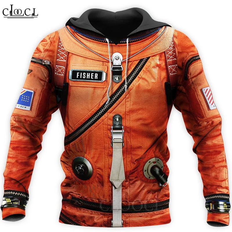 Space Suit 3D Printed Mens Hoodie Harajuku Streetwear Pullover Cosplay costume Unisex Casual Jacket Tracksuit