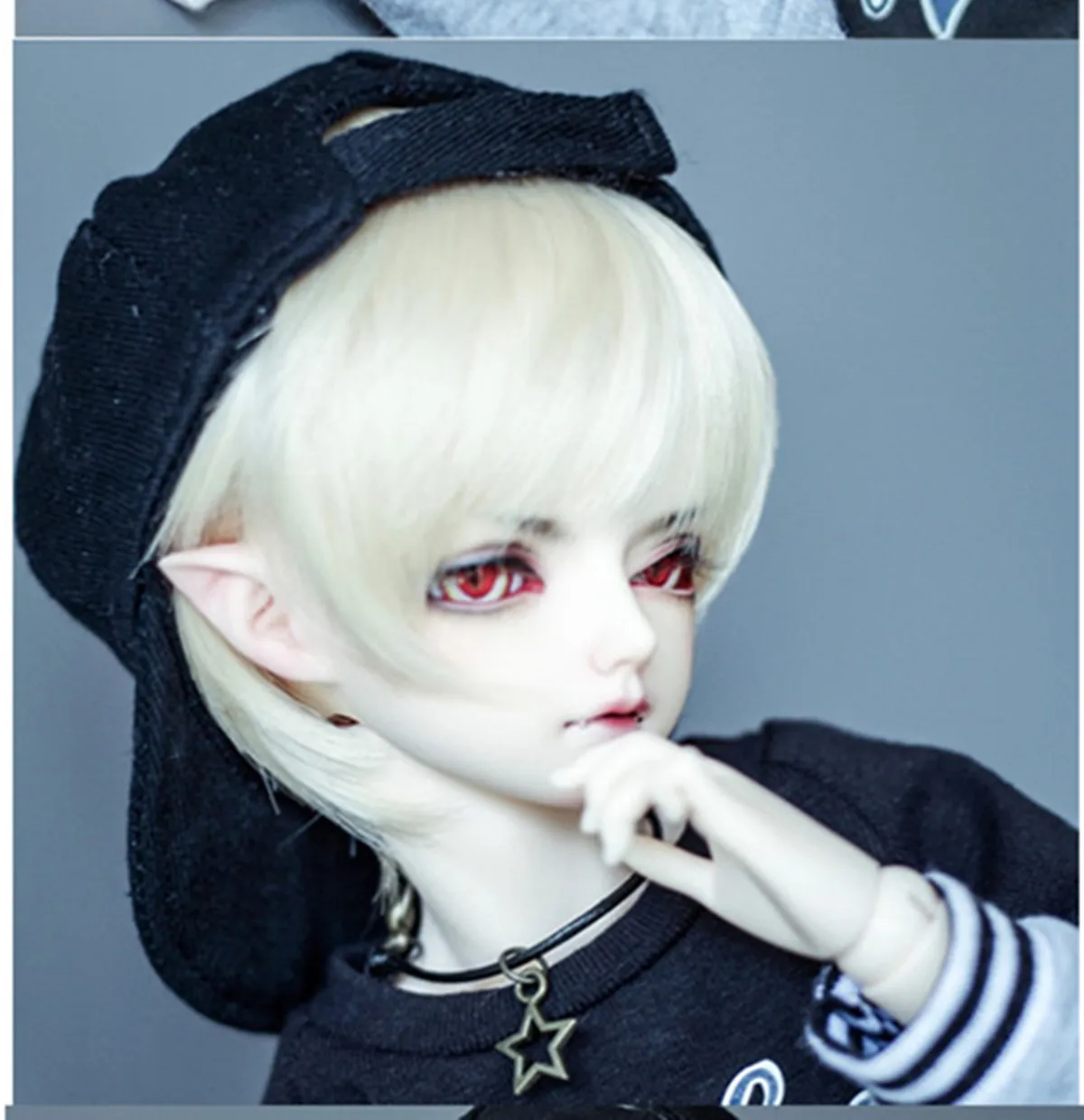 bjd doll sd doll 4 points male Woosoo elf ears free eyeballs Optional full set of high-grade resin Christmas gifts