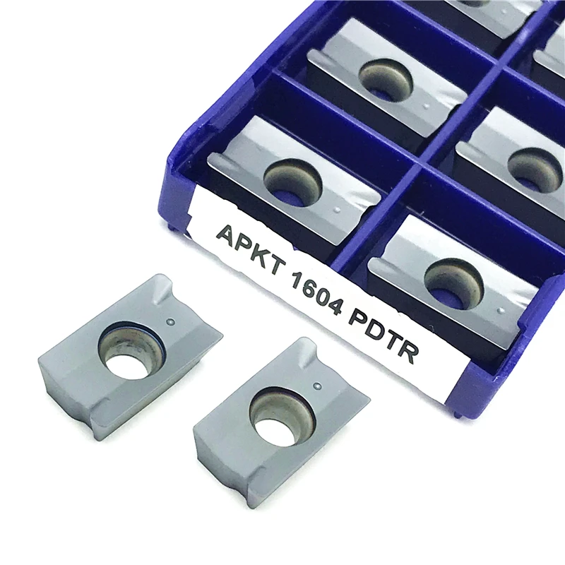 APKT1604 PDTR LT30 Xay Dụng Cụ Quay Rau Carbide Miếng Kim Loại Dụng Cụ Mài Dao APKT 1604 Cắt CNC Xay Inser