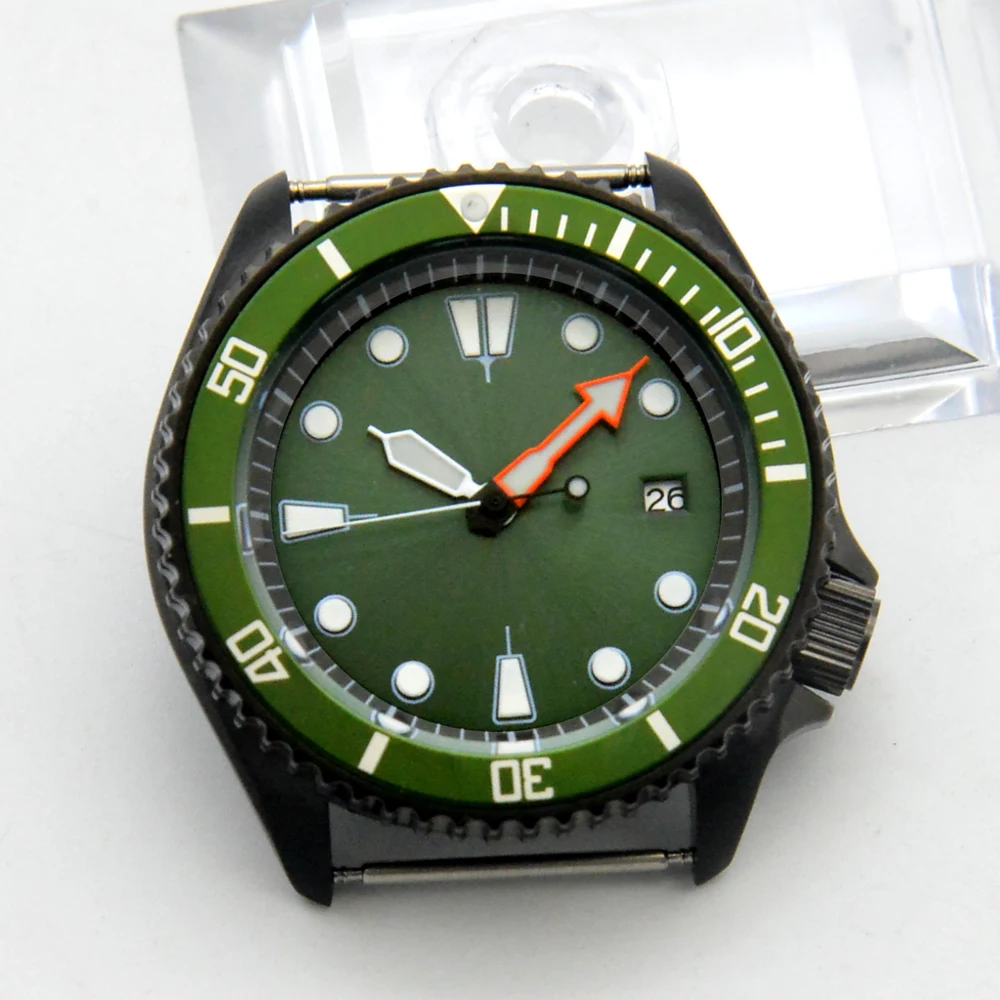 Green aseptic dial SK007 diving mechanical watch men\'s automatic mechanical watch Automatic movement