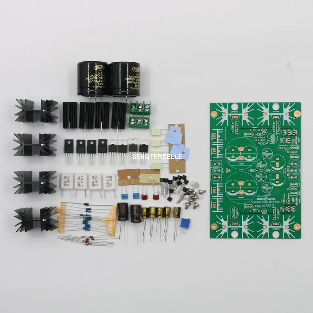 Hifi PSU Sigma22 Series Regulated Servo Linear Power Supply Board / Kit /PCB  +/-DC5V-36V Out