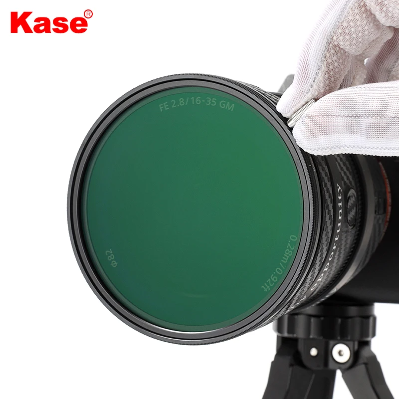 Kase Black Mist 1/4 Filter & Variable ND2-5 Filter 2 in 1 Filter