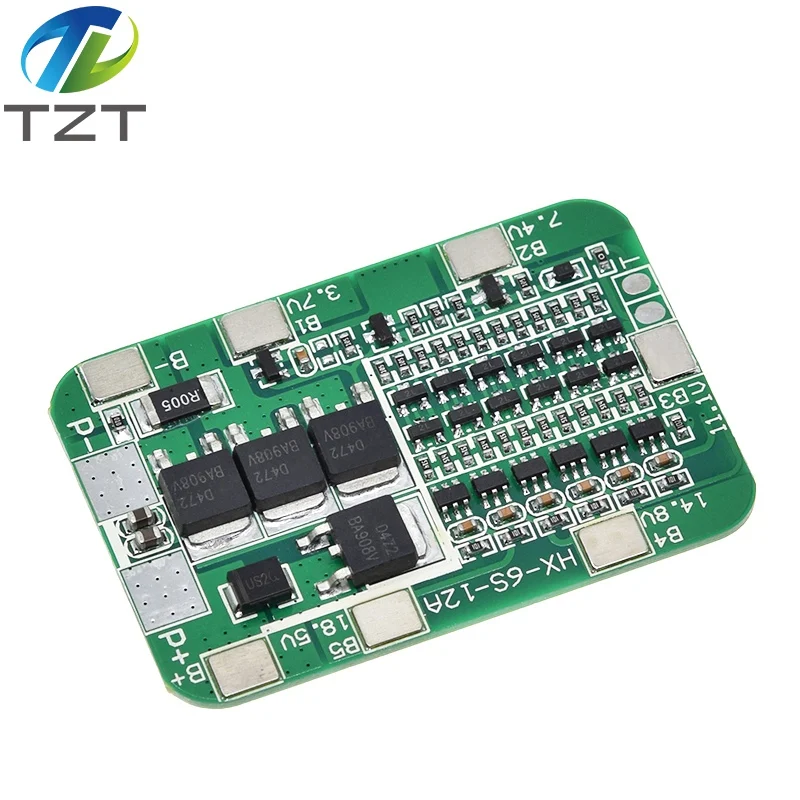 Placa de protección PCB BMS 6S 15A 24V para paquete de 6, módulo de celda de batería de litio de iones de litio 18650, recién llegado