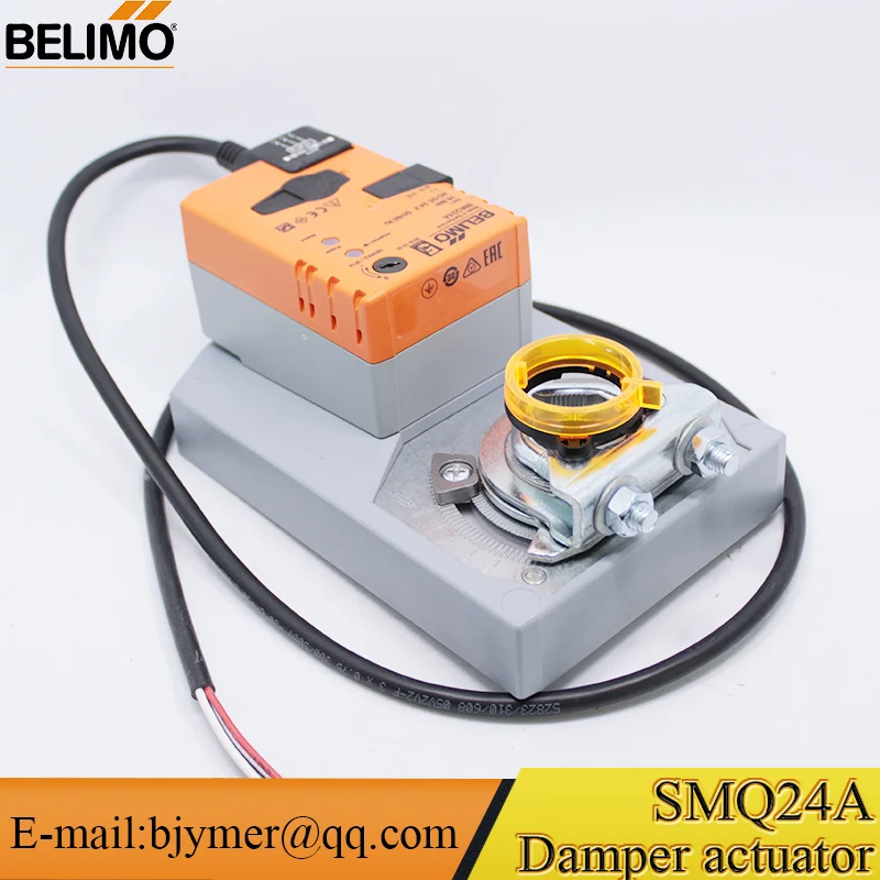 

BELIMO 16Nm AC24V SMQ24A быстродействующие открытые закрытые моторизованные Демпферы для систем Hvac