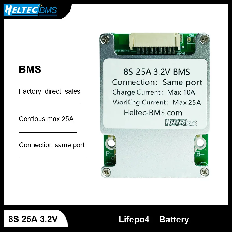 

Wholesale 24V BMS 8S 25A 18650 LifePO4 Balance Board for 3.2V Battery protection board 24V/500W internal motor/lawn mowers