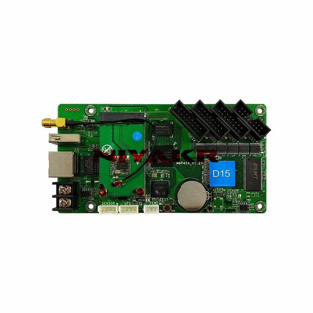 Huidu-controlador WIFI D15 D16, Asyn, disco USB, tarjeta de Control HD