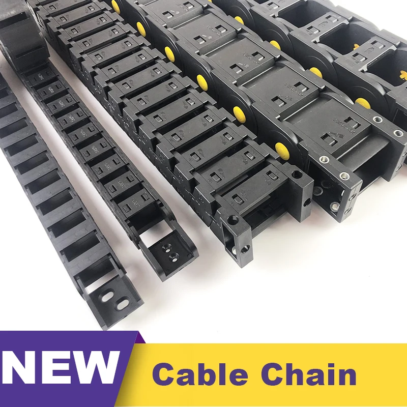 25x38 25x50 25x70 25x75 Nylon Mochine Towline 25 Cable Chain Drag Chain 25*38 25*50 25*70 25*75 Both Sides Openable