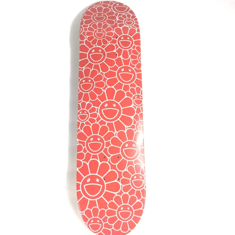 TM/KK Skateboard Deck Modern Art. Pendant Decoration Red  Collect Art. Fashion Brand. International epidemic Japan Style