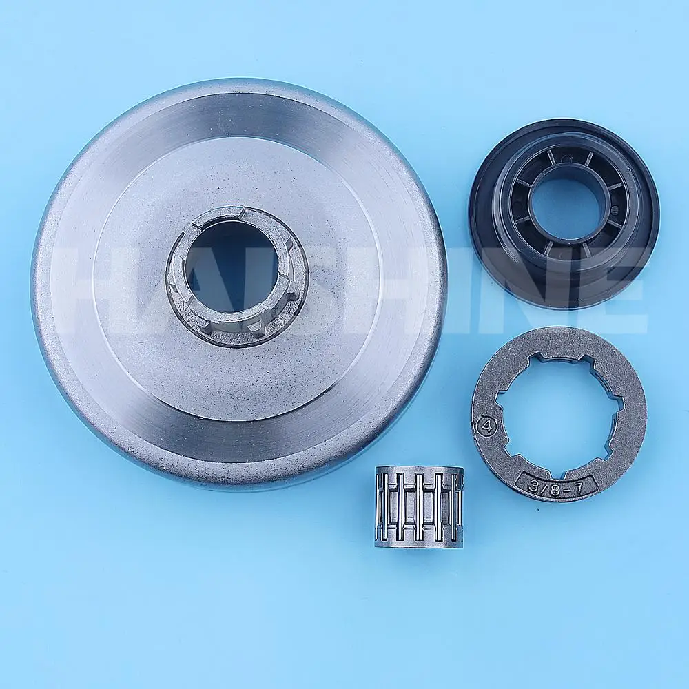 Imagem -05 - Tambor de Embreagem Husqvarna 394 394xp 395xp Roda Dentada Peças de Reposição com Rolamento de Agulha 395 Polegadas7t