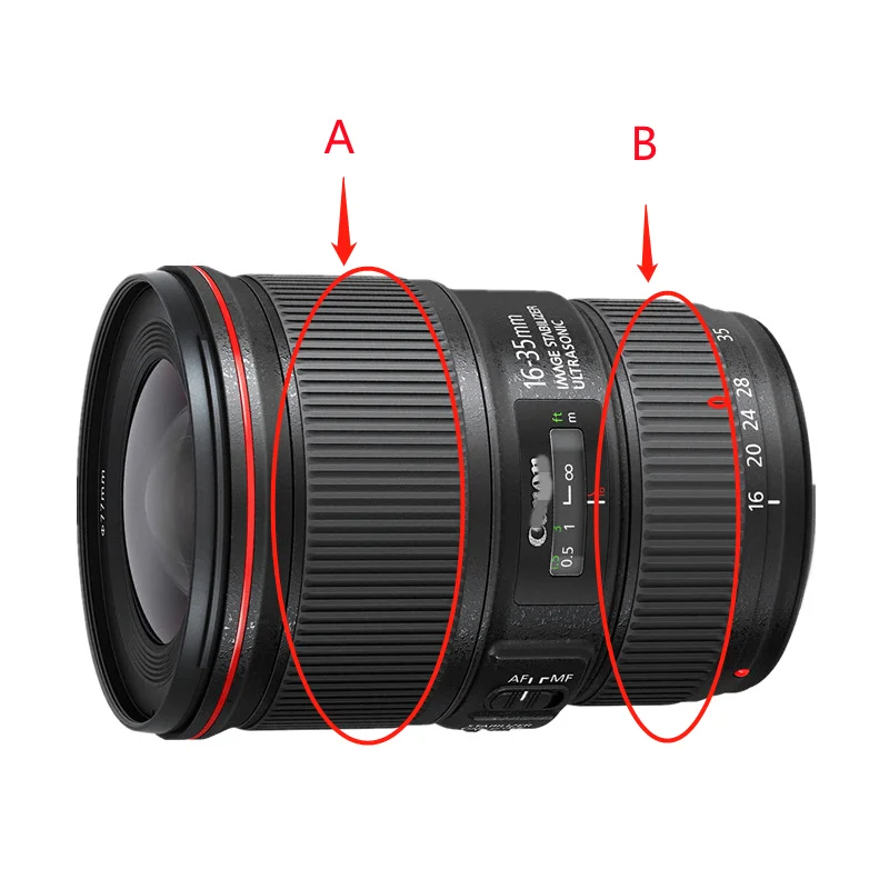 New Original Lens Focusing Focus Rubber Ring Replacement Part for Canon EF 16-35mm f/4L IS USM