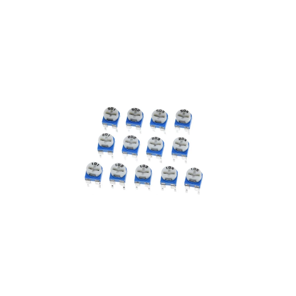 10PCS/LOT RM-065 RM065 Trimpot Trimmer Potentiometer Variable Resistor 100 200 500 1K 2K 5K 10K 20K 50K 100K 200K 500K 1M ohm