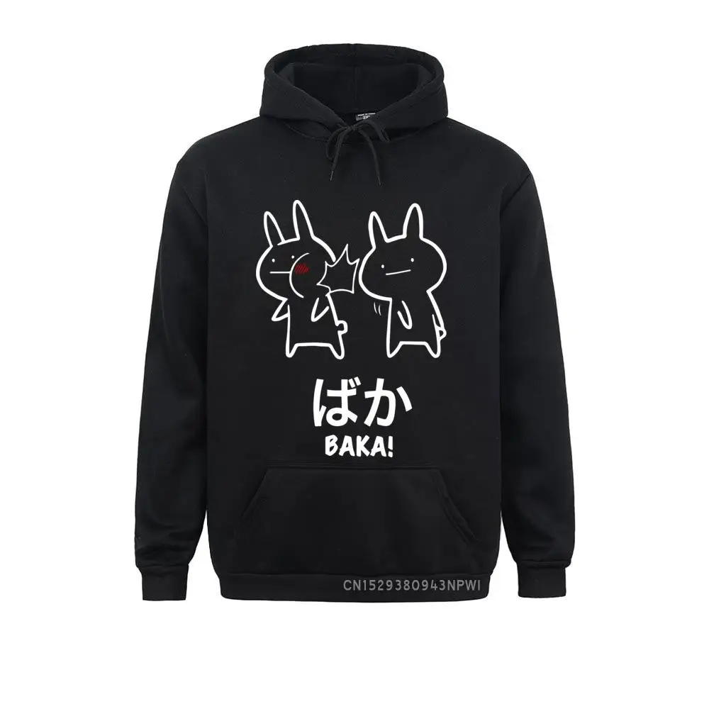 

Baka Rabbit Slap Sweatshirt Japanese Anime Japan Hoody Long Sleeve Costume Hood Tee Novelty Cute Hoodie EU Size