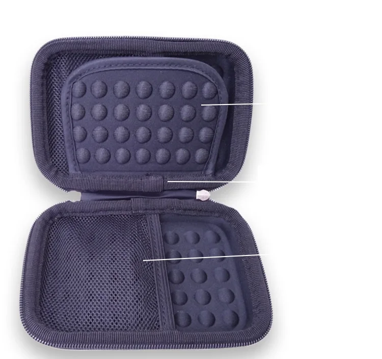 جراب محرك أقراص صلبة خارجي مقاوم للماء 2.5 ، مقاوم للماء ، متوافق مع WD/Seagate/Samsung