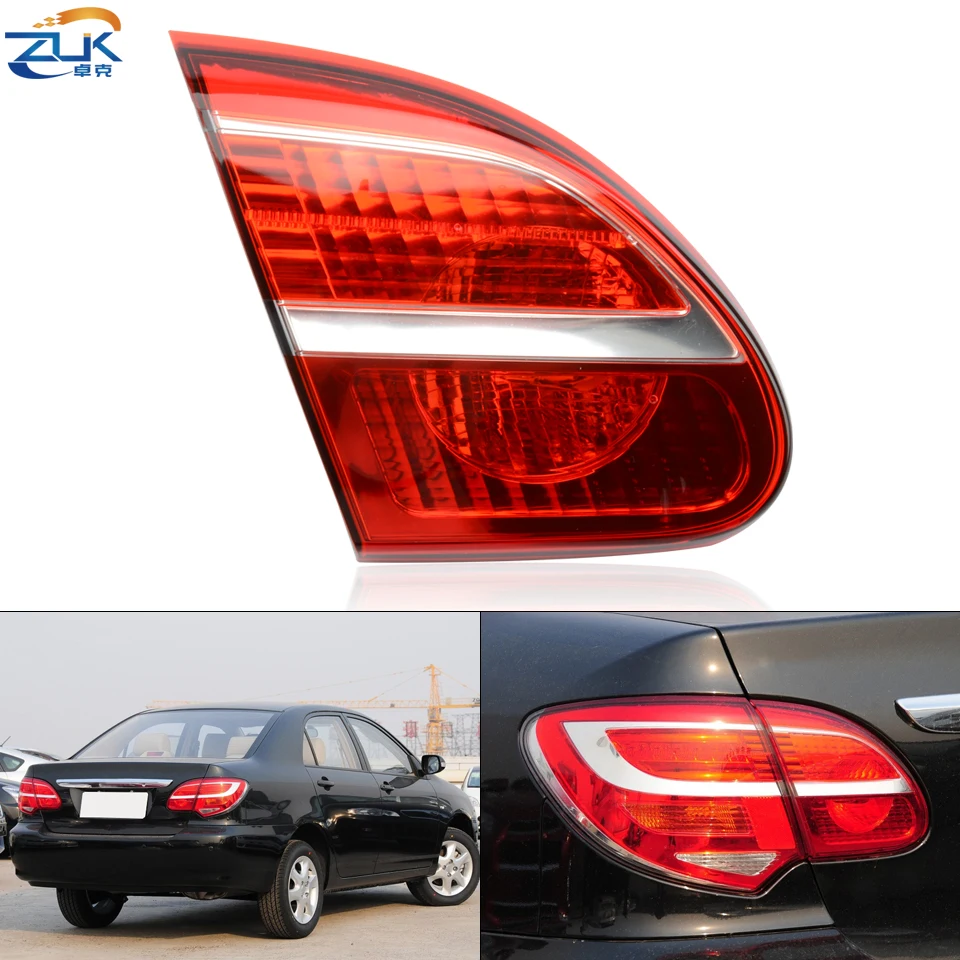 

ZUK Inner Tail Light Tail Lamp For Toyota For Corolla EX ZRE120 2013 2014 2015 Rear Taillight Taillamp Stop Lamp