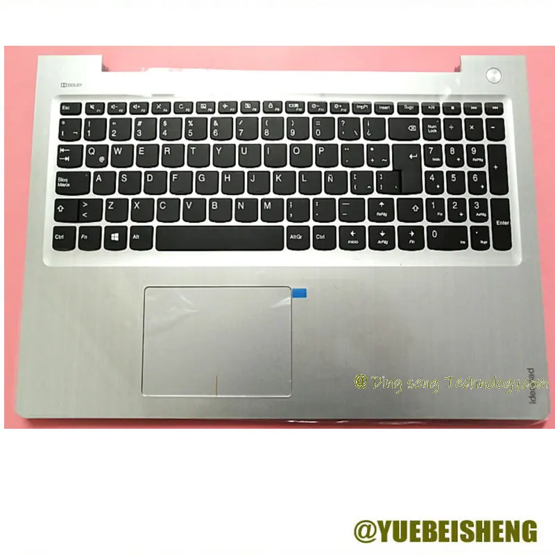 

New For Lenovo IdeaPad 510S-15 310S-15 310S-15ISK 310S-15IKB palmrest Latin keyboard upper cover Touchpad 5CB0M44076