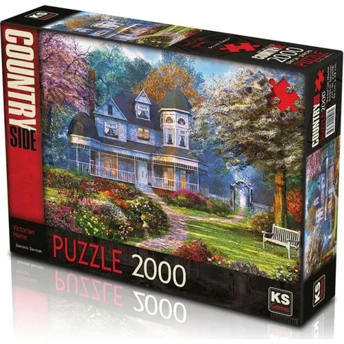 Ks Games Victorian Home 2000 Piece Jigsaw Puzzle