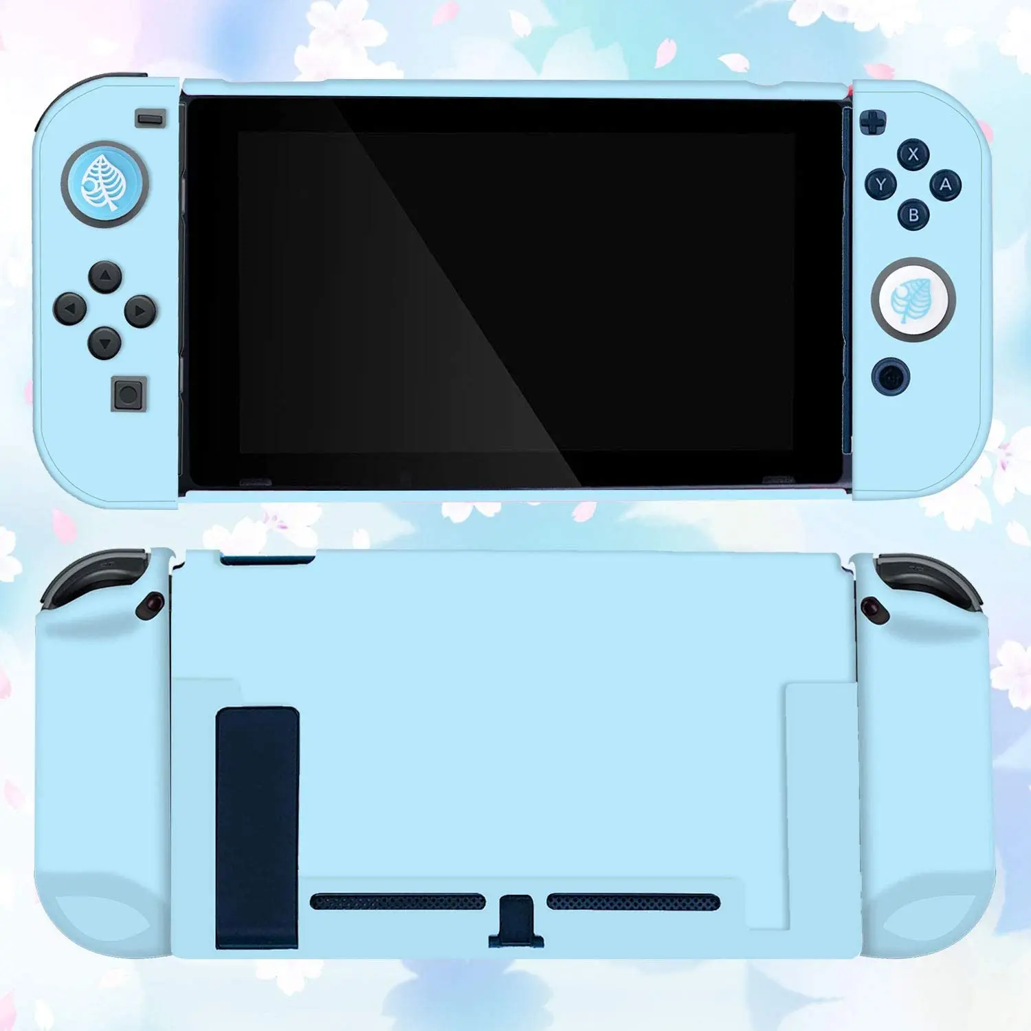 Funda protectora Dockable Shell para Nintendo Switch, accesorio Joy Controller con Protector de pantalla de vidrio, antiarañazos