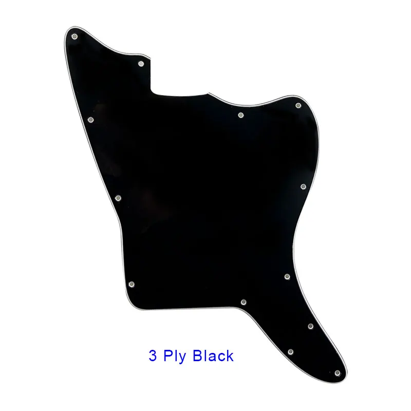 Xinyue Great Qulitity Custom Parts For Blank With Fixed 13 Screw Holes US Jazzmaster Guitar Pickguard Scratch Plate Replacement