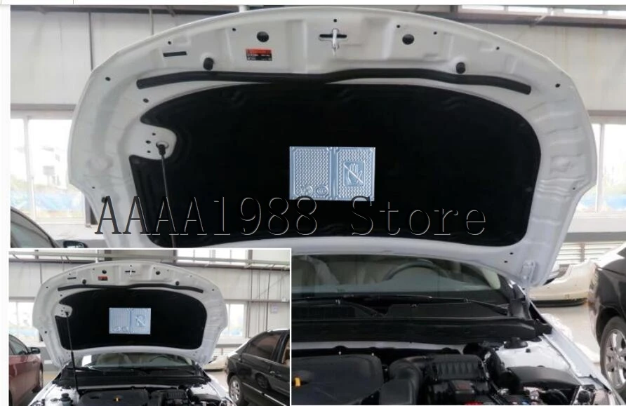 2011 2012 2013 2014 2015 per KIA K5 Optima isolamento acustico termico cotone cappuccio anteriore motore Firewall Mat Pad Cover fonoassorbente