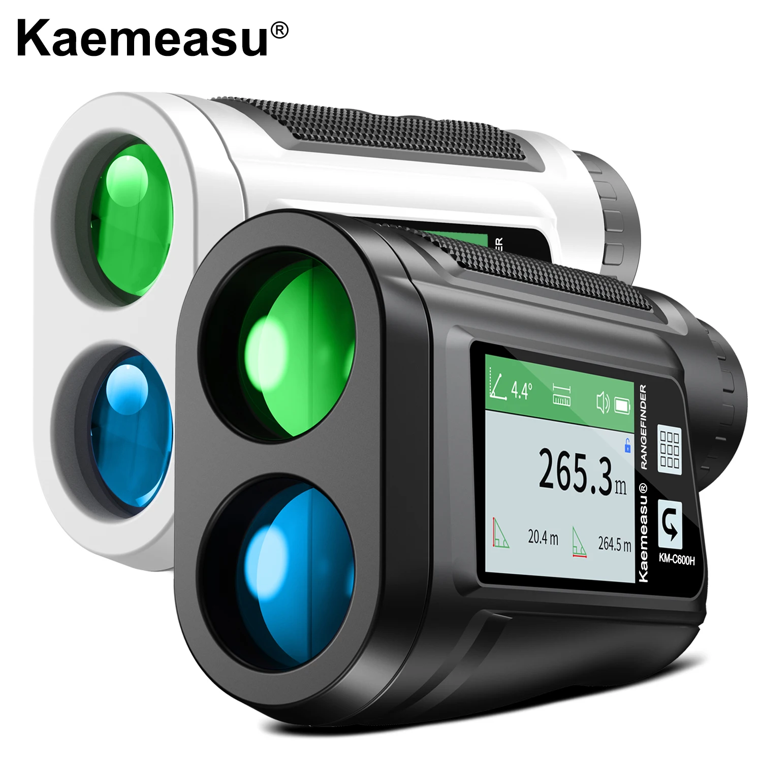 Kaesu Telêmetro Laser de Caça Golfe Telêmetro Digital Laser com Tela Sensível ao Toque com Voz