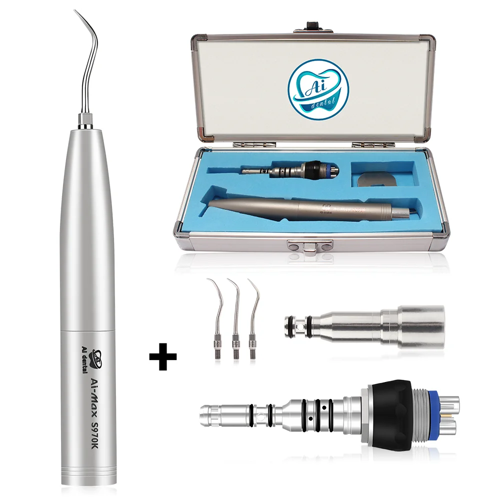 

AI-S970K-KCL6 Dental Equipment Without Optic Air Scaler Handpiece With K-quick Couping For 6 Holes Dental Chair