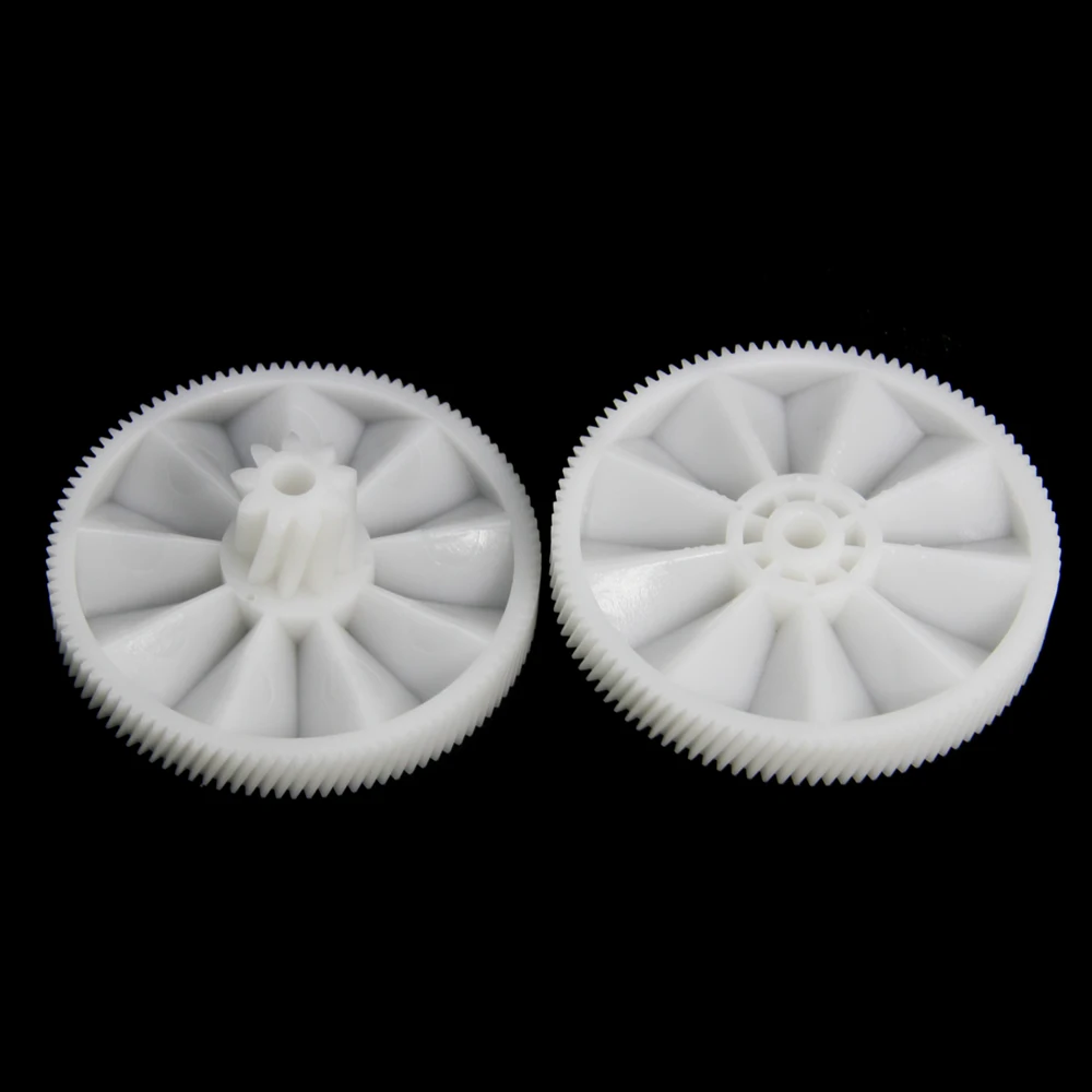 2pcs Meat Grinder Pinion Spare Parts Mincer Plastic Gear 7000898 for Braun Power Plus G1500 G1300 G1100 G3000 KGZ4 KGZ3