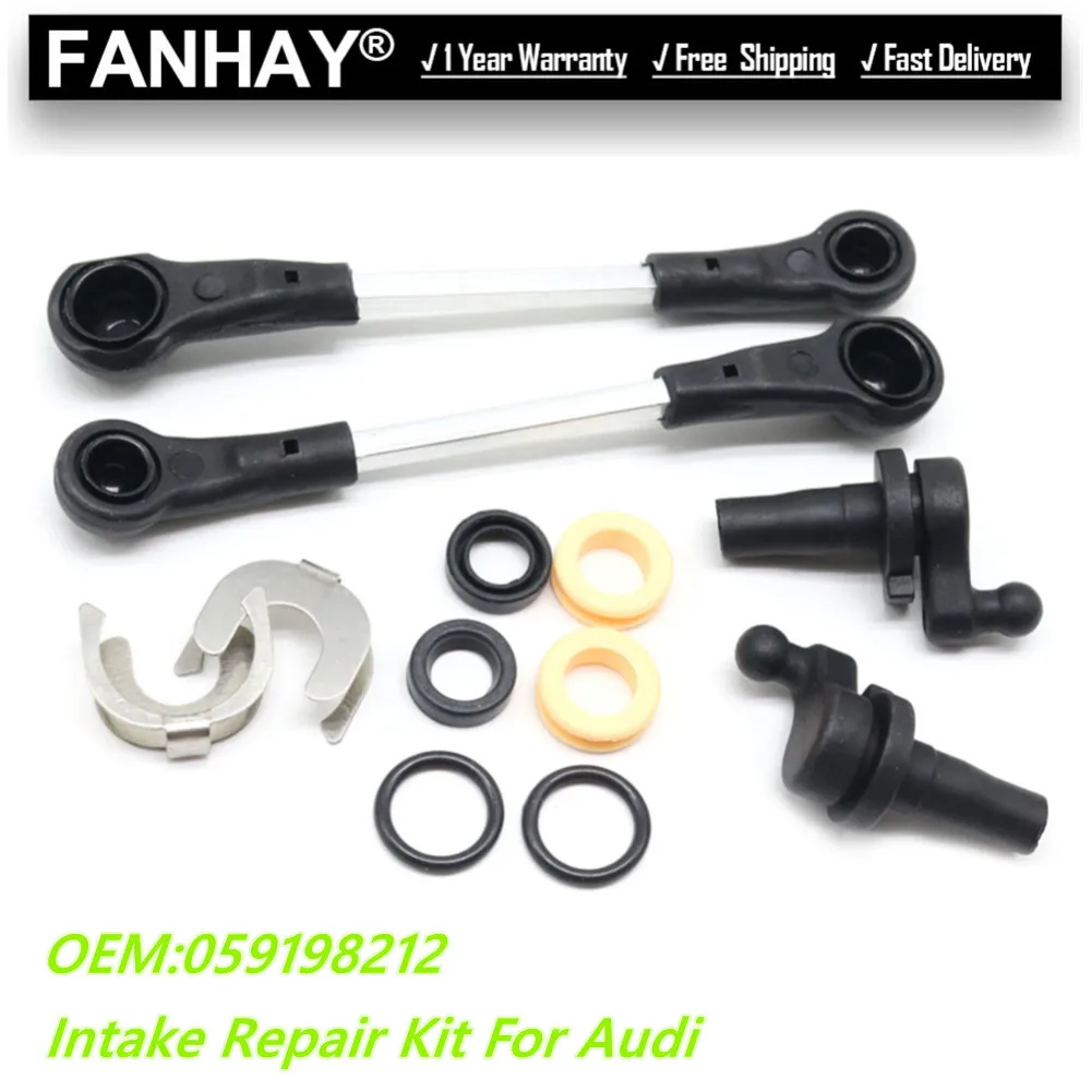 059198212 Intake Manifold Swirl Flap Repair Kit Fit For Audi A4 A5 A6 A7 A8 Q5 Q7 2.7 3.0 Tdi OEM 059129086 059129711 059129712