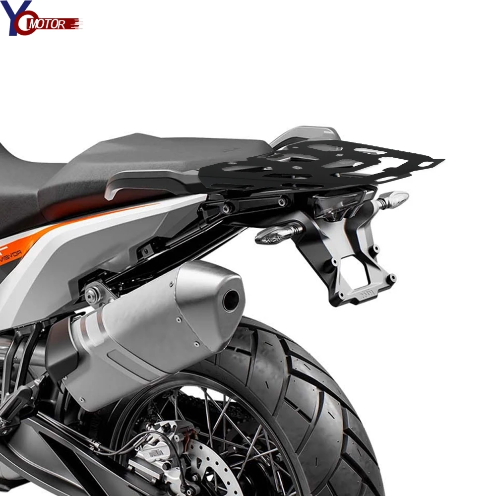 

New Black For 790 ADVENTURE 790 Adventure R/S 2018-2020 2019 Aluminium Motorcycles Rear Luggage Holder Bracket Extension