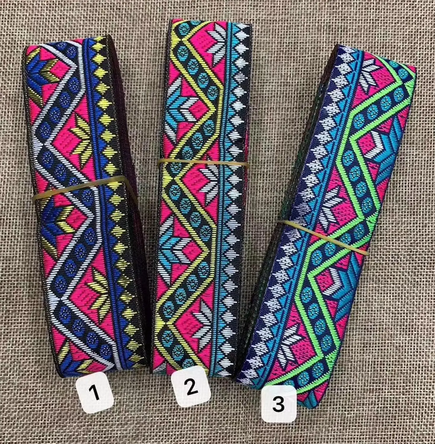 

3.3cm nation style jacquard ribbon,XERY191202K