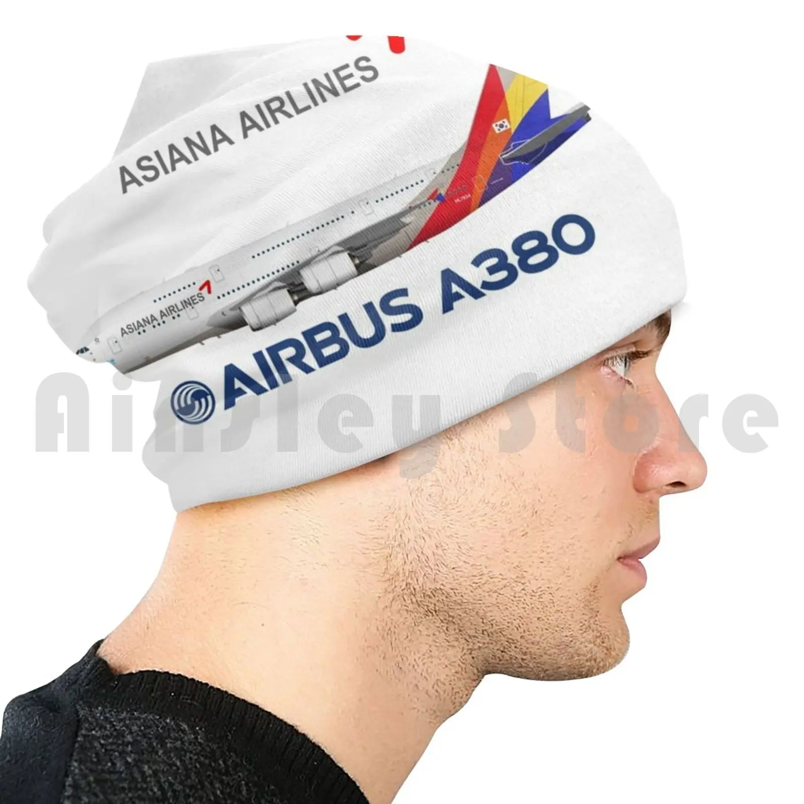 رسم توضيحي لآسيا ايرباص A380-النسخة البيضاء بيني قبعة متماسكة ايرباص A380 ايرباص A380 A380 ايرباص اسياانا جنوب