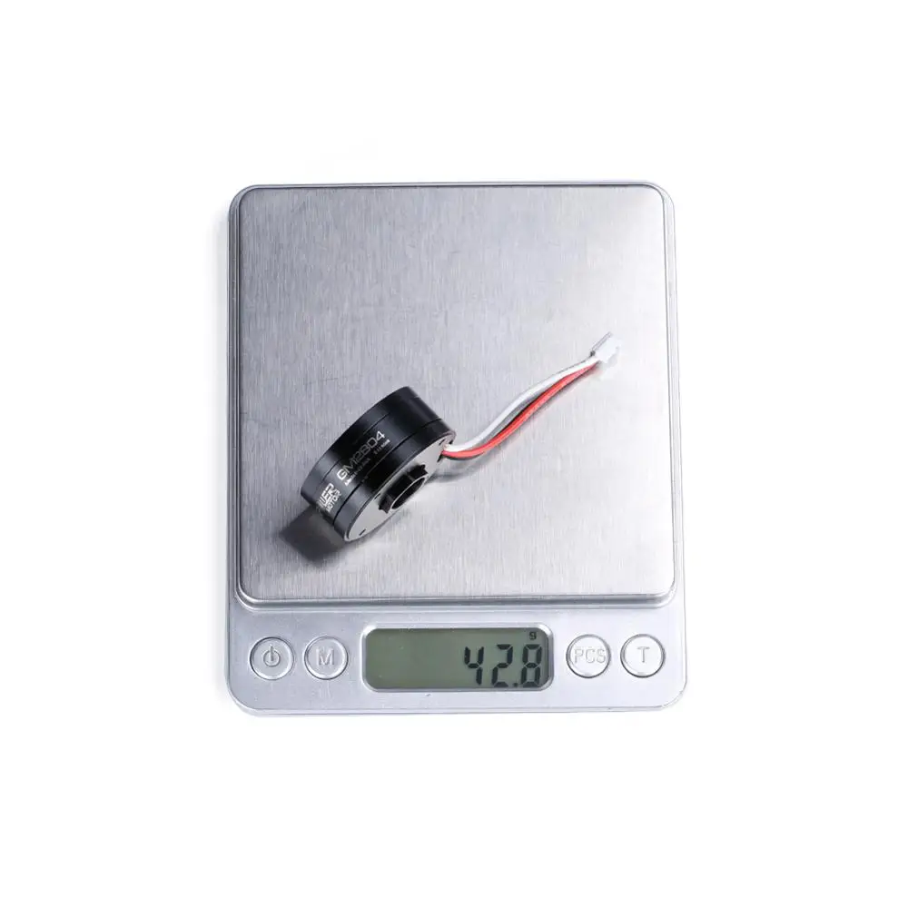 ギフライト-Gm2804ジンバルモーター,6.5mm透かし彫りシャフト,三脚ターンテーブル,ブラシレスモーター