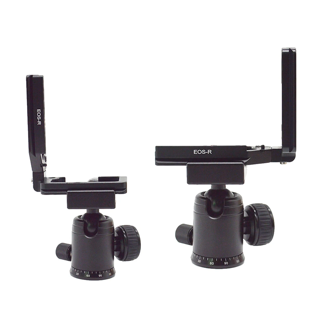 JINTU L-Shaped Quick Release Plate Bracket Hand Grip with 1/4 Srew Hole for Canon EOS R Mirrorless Camera Hand Grip - Image 5