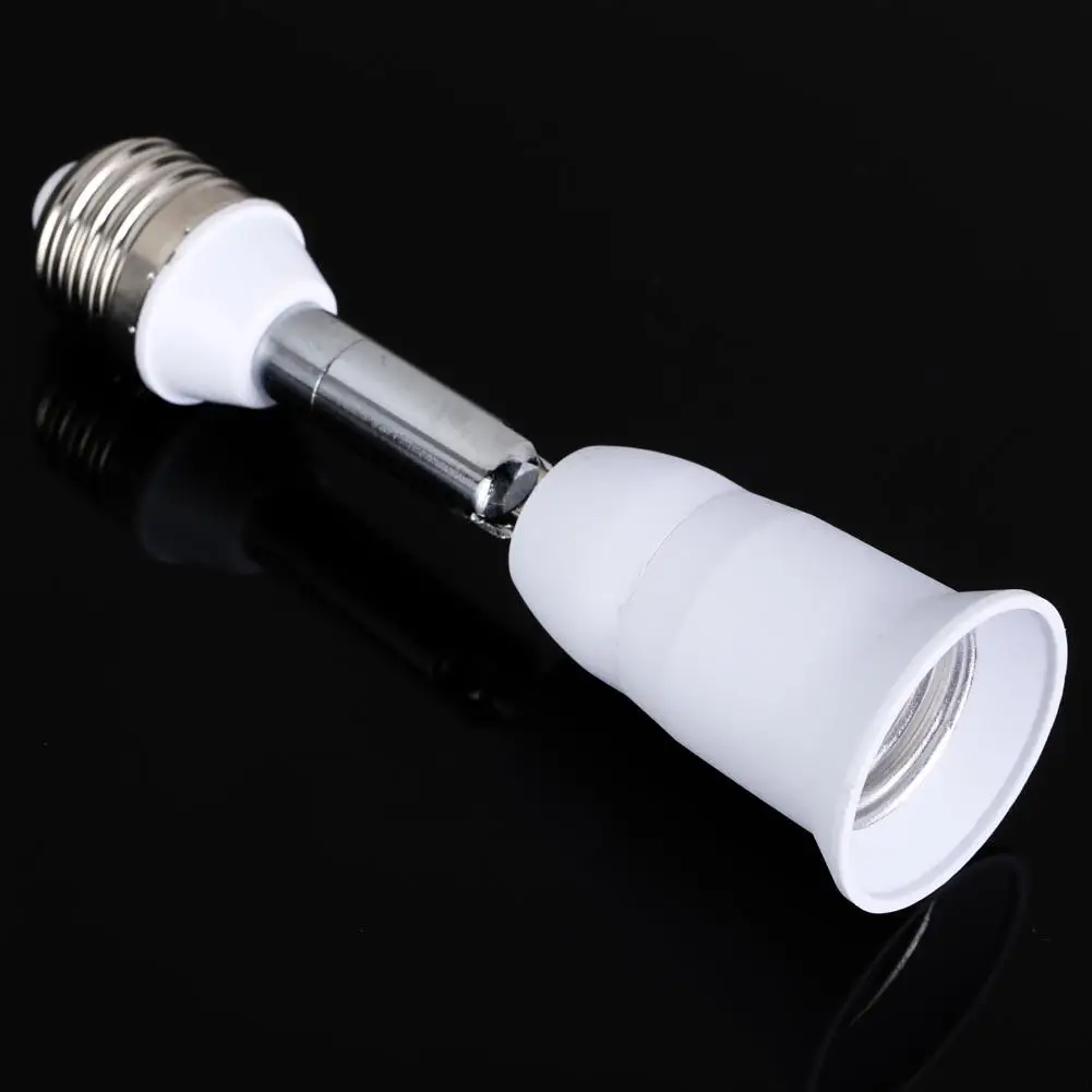 E27 to E27 Flexible Extend Extension Base LED Light Lamp Adapter Converter Socket Lighting Accessories