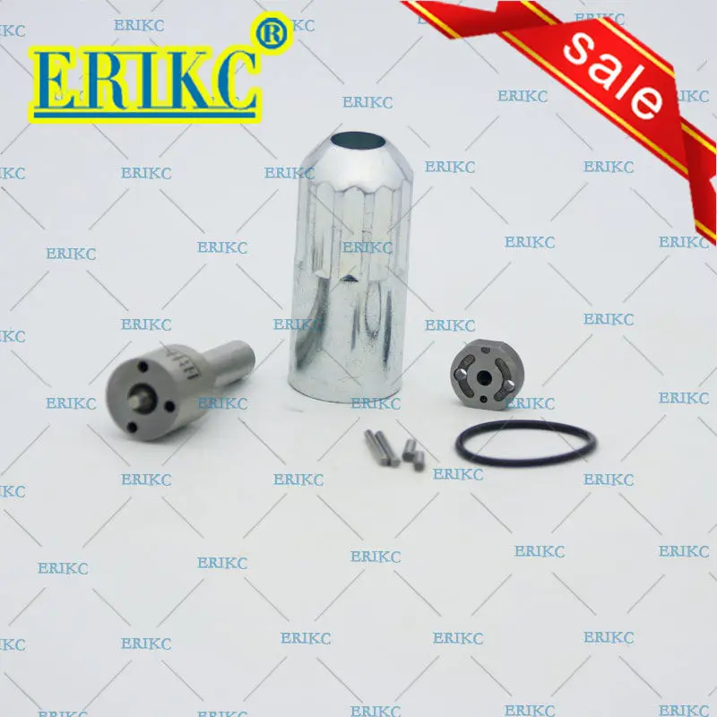 ERIKC 095000-6593 23670-E0010 Injector Repair kits valve Plate O-rings ,pins, Nozzle DLLA155P842 (093400-8420) for Hino J08E-TM