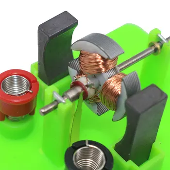 모터 모델 오픈 DC 소형 모터 물리 실험 데모 장비, 기술 생산 교육 액세서리, 1 개