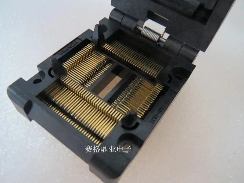 

Original Rectangle YAMAICHI IC Test Seat TQFP100 Burning Programme LQFP100 Socket Adapter