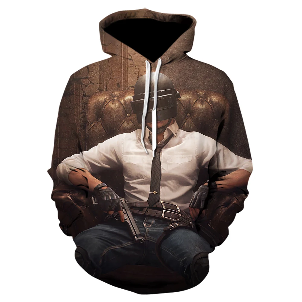 PUBG 3D Hoodies Men/women Fashion Hot Game PUBG 3D Print Men's Hoodies and Sweatshirt Autumn Winter Jacket Clothes