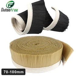 70mm/100mm Brush Vacuum Cleaner Engraving Machine Dust Cover For CNC Brush Vacuum Cleaner Woodworking 1M