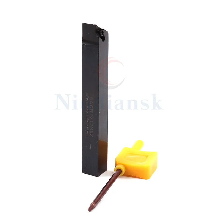 Tool External portautensili per tornitura esterna sdsdacl 10 pezzi DCMT0702 inserti in metallo duro DCGT Set di utensili per tornio CNC