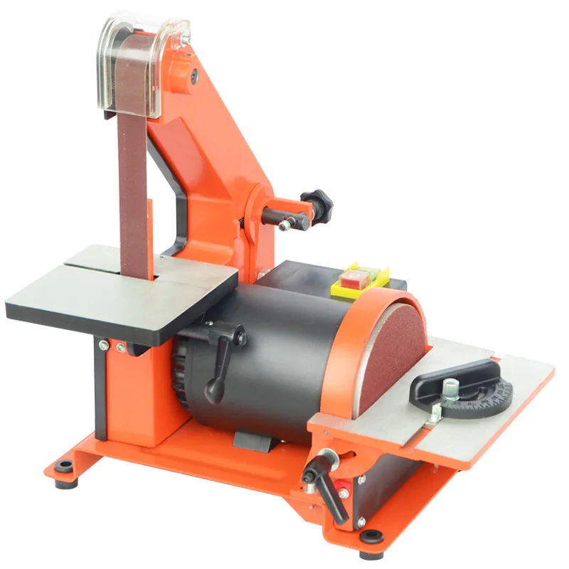 

220V 350W Table Belt Sander Metal Grinding/Polisher Sanding Machine Woodworking Copper Motor Knife Grinder Chamfering Machine