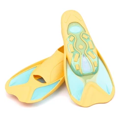 Girs /Boys Short Light Swim Diving Fins Snorkeling Foot Flippers KIDS Diving Fins Beginner Swimming Equipment Portable Dropship