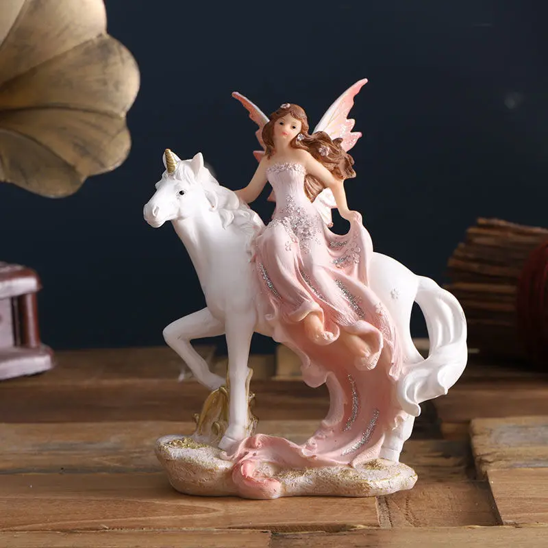 

Angel Resin Statue Garden Fairy decorative Figurines Ornaments living room decoration home decoration accessories crafts Gifts