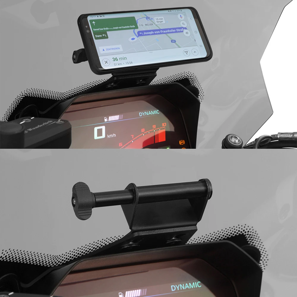 Support de navigation GPS pour téléphone portable, support de navigateur pour BMW R1250R, R1250 R, 1250R