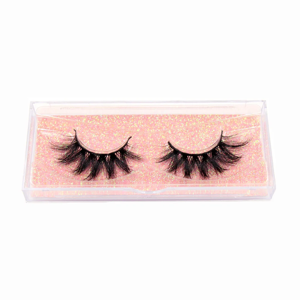 AMAOLASH 5D Mink Eyelashes Long Lasting Mink Lashes Natural Dramatic Volume Eyelashes Extension Thick Long 3D False Eyelashes