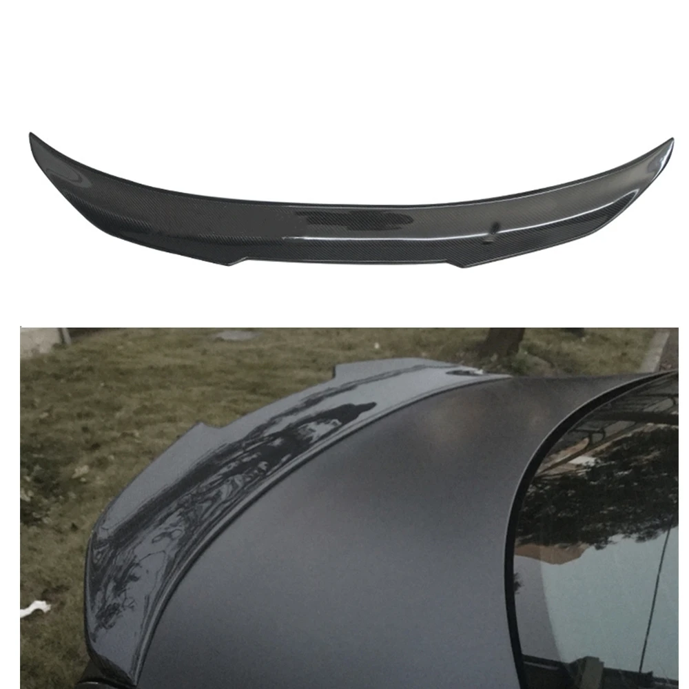 

PSM Style Rear Trunk Spoiler Wing For BMW 4 Series F82 M4 2 Door Coupe Model Only 2015-2020 Real Carbon Fiber Car Splitter Lip