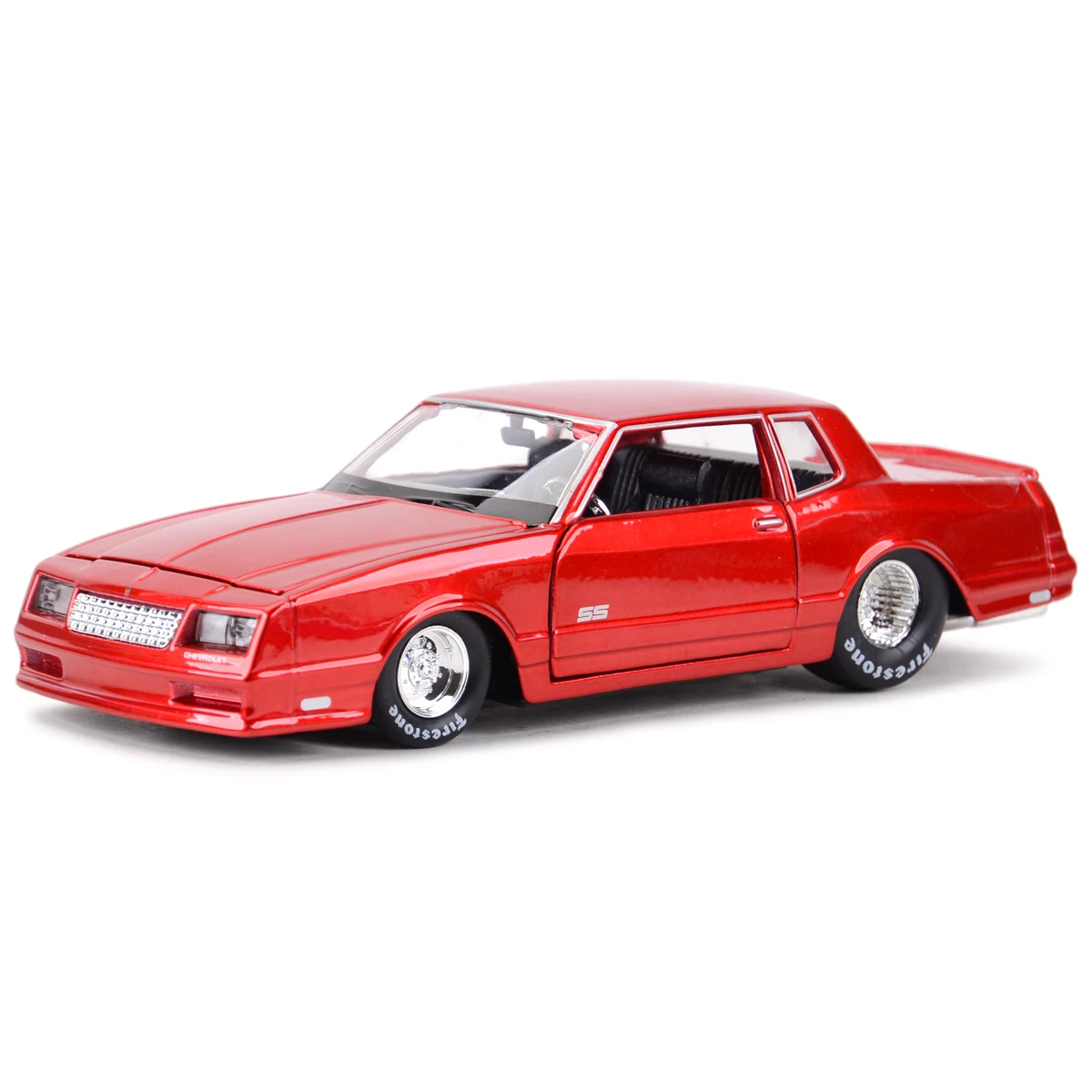 Maisto 1:24 1986 Chevrolet Monte Carlo SS Static Die Cast Vehicles Collectible Model Sports Car Toys