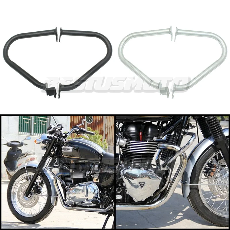 

Motorcycle Engine Guard Highway Crash Bar Bumper Protection For Triumph Bonneville T100 SE T100 2001-2015 2014 2013 2012 2011