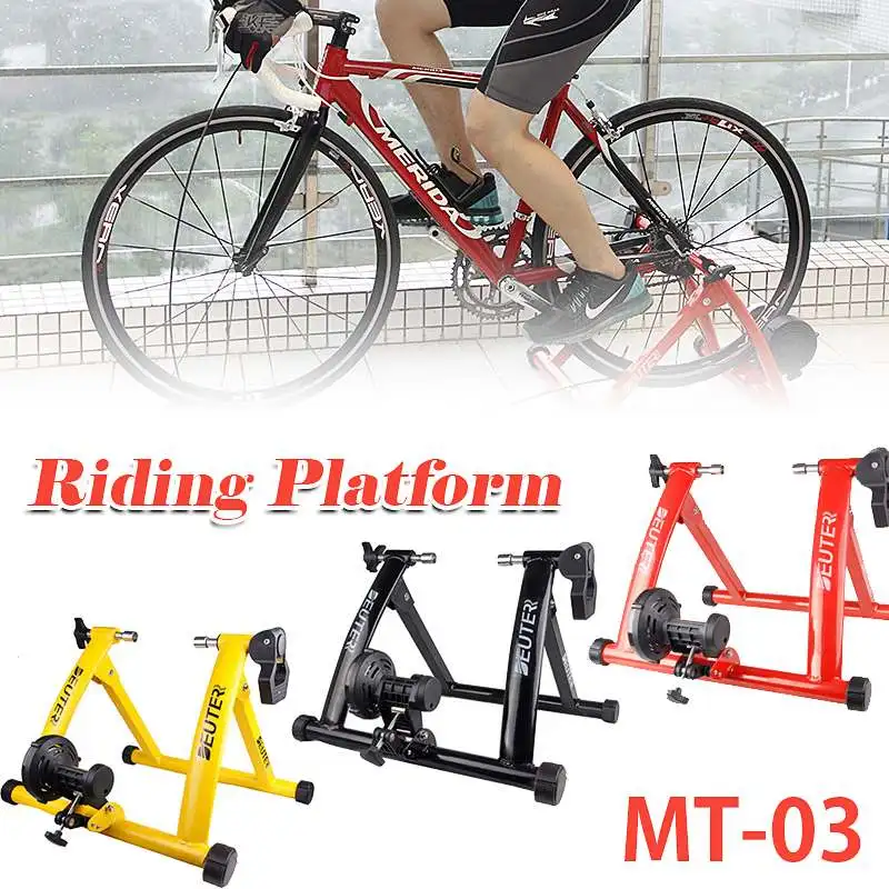 Home Training Indoor Exercise Bike Trainer 6 Speed Magnetic Resistance Bicycle Trainer Road MTB Bike Trainers Cycling Roller