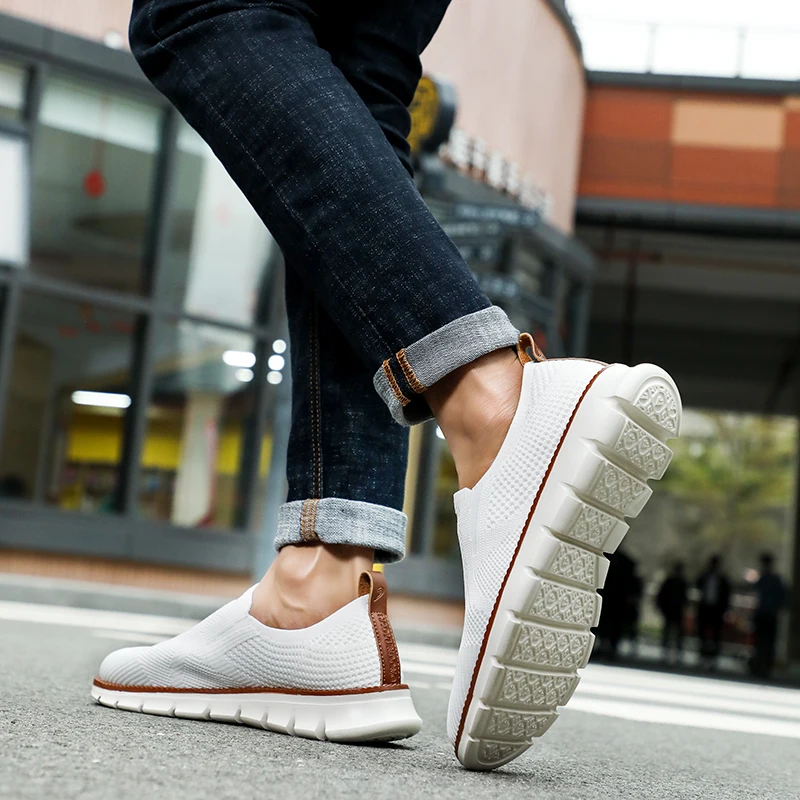 Men Sneakers Shoes Men Loafers High Quality Summer Fashion Breathable Mesh Men Casual Shoes Mens Trainer Zapatillas Hombre
